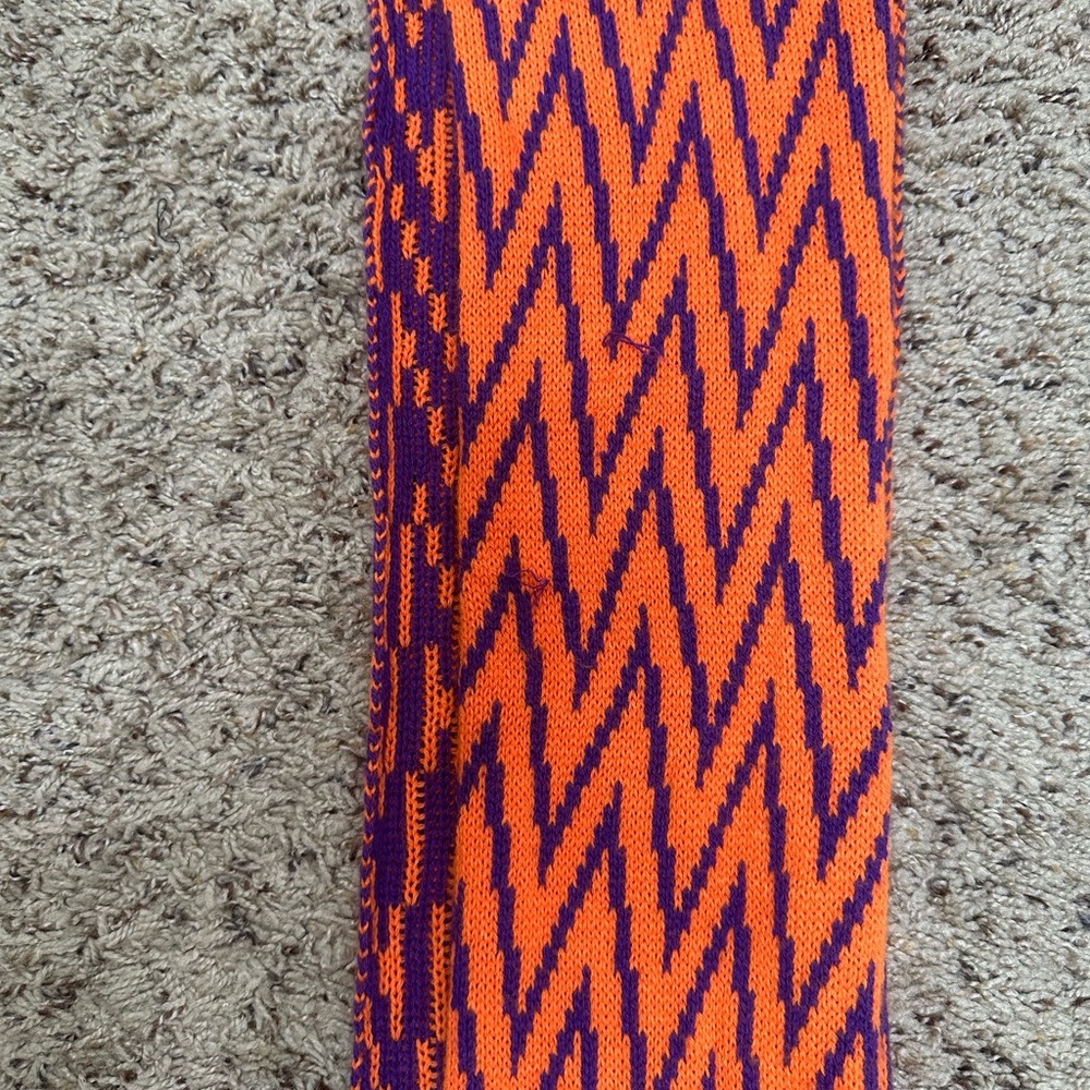 Clemson Infinity‎ Scarf - Picture 6 of 6